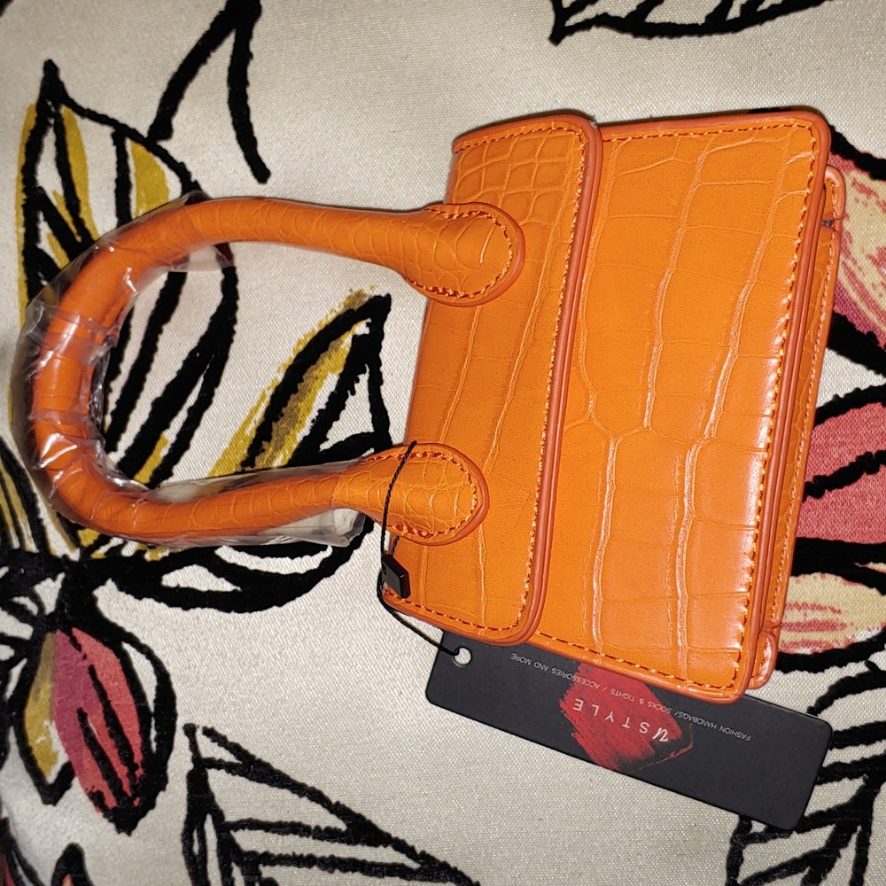 Orange Mini Handbag - Picture 2 of 4